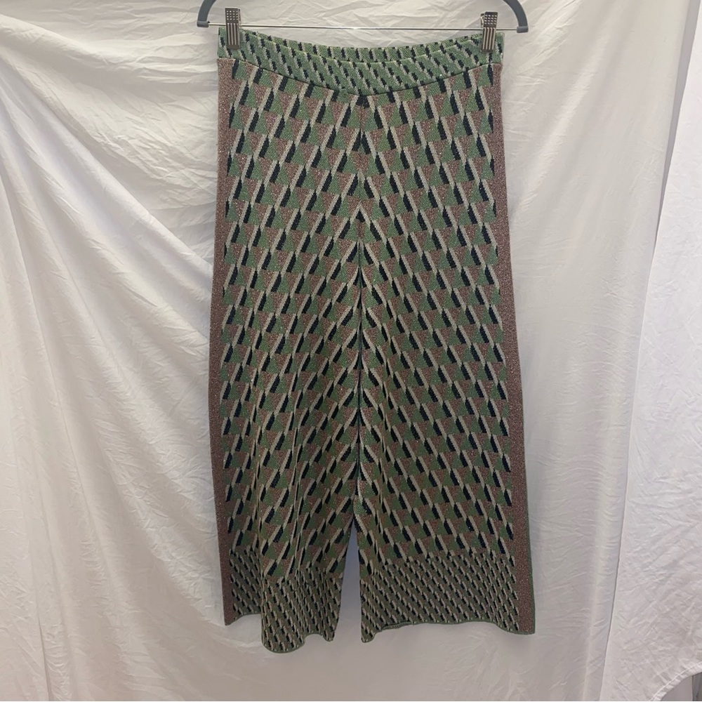 Zara Argyle Knit Cullottes